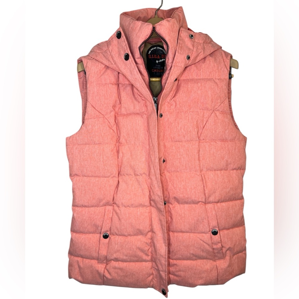 G.I.G.A DX By Killtec Pink Puffer Vest Size 42/12 XL